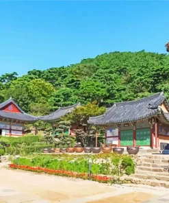 Jeondeungsa Temple Diamond Painting