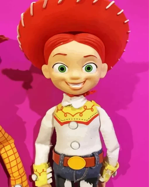 Jessie Toy Story Character Diamond Painting
