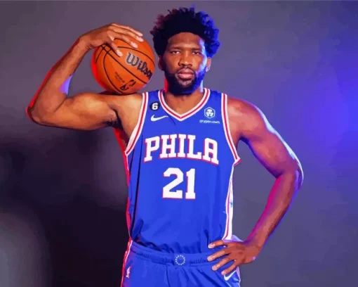 Joel Embiid Diamond Painting