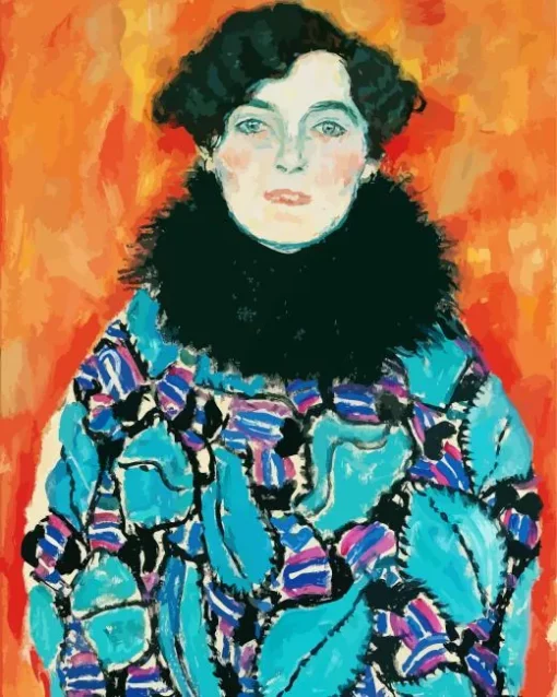 Johanna Staude By Gustav Klimt Diamond Painting