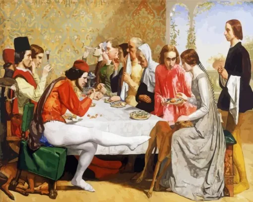 John Everett Millais Isabella Diamond Painting