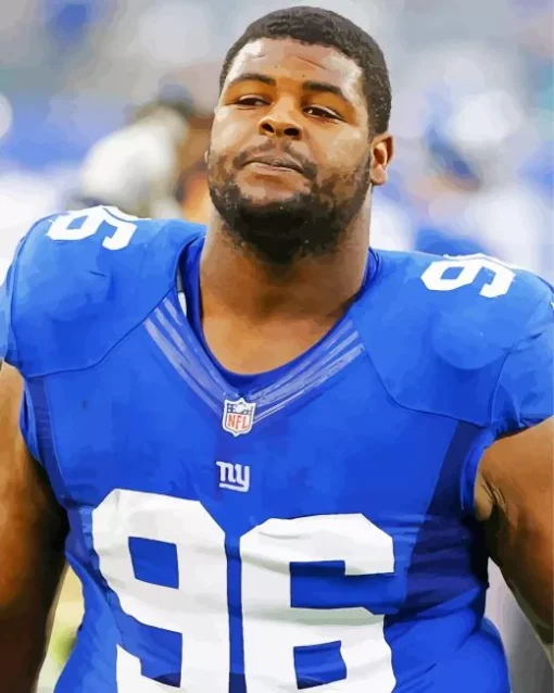 Johnathan Hankins Diamond Painting