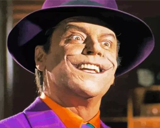Joker Jack Nicholson Diamond Painting