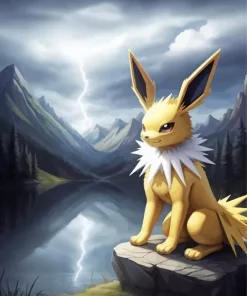 Jolteon Pokemon Anime Diamond Painting