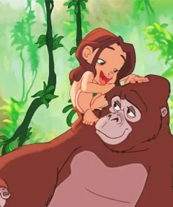 Kala Tarzan Diamond Painting