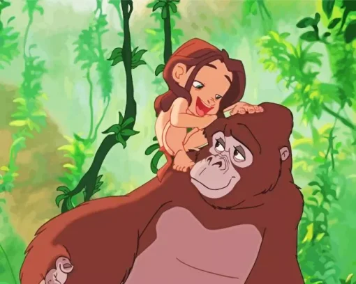 Kala Tarzan Diamond Painting