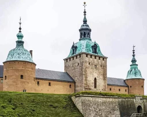 Kalmar Castle Diamond Painting
