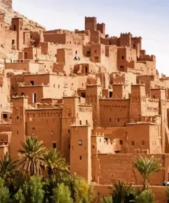 Kasbah Of Ait Ben Haddou Diamond Painting