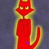 Katz Courage The Cowardly Dog Diamond Painting
