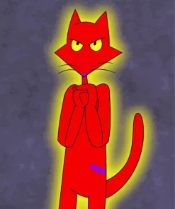 Katz Courage The Cowardly Dog Diamond Painting