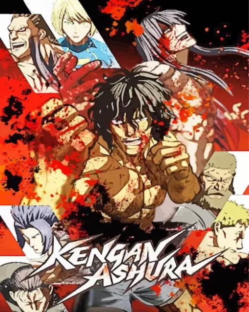 Kengan Ashura Diamond Painting