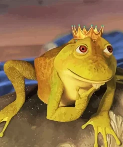 King Frog Diamond Painting