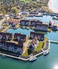 Klintholm Havn Diamond Painting