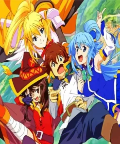 Konosuba Anime Diamond Painting