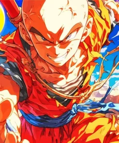 Krillin Dragon Ball Diamond Painting