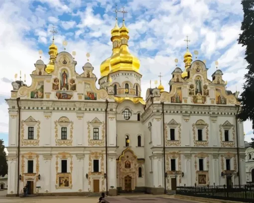 Kyiv Pechersk Lavra Diamond Painting