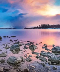 Lake Tekapo New Zealand Diamond Painting