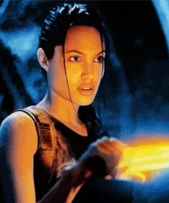 Lara Croft Angelina Jolie Diamond Painting