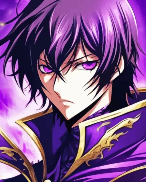 Lelouch Lamperouge Diamond Painting