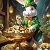 Leprechaun Rabbit Diamond Painting