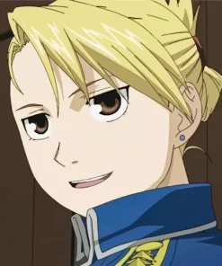 Lieutenant Riza Hawkeye Diamond Painting
