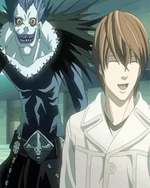 Light And Ryuk Diamond Painting