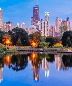 Lincoln Park Chicago Diamond Painting