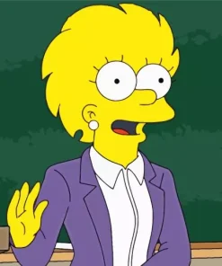 Lisa Simpson Diamond Painting