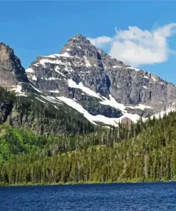 Lone Lake Diamond Painting