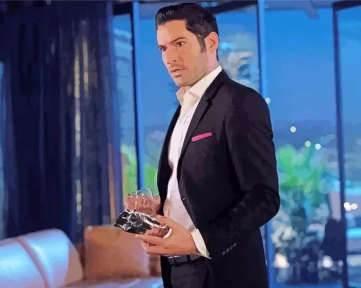 Lucifer Tom Ellis Diamond Painting