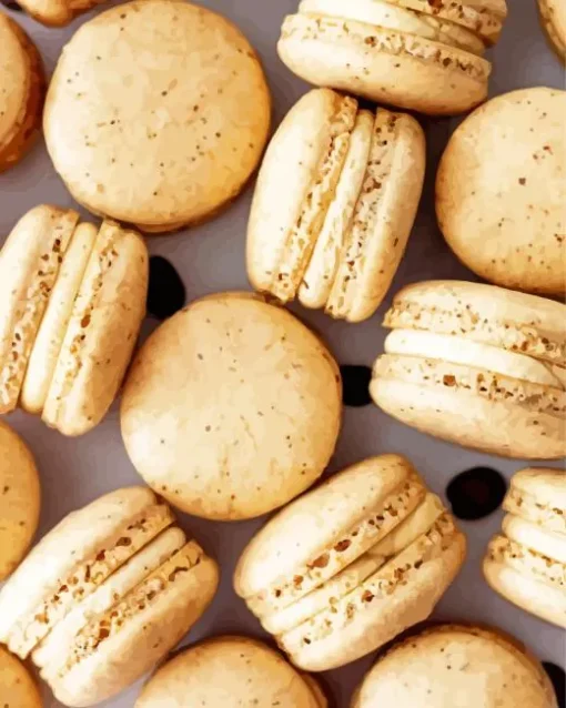 Macaron Beige Diamond Painting