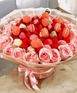 Macaron Bouquet Diamond Painting