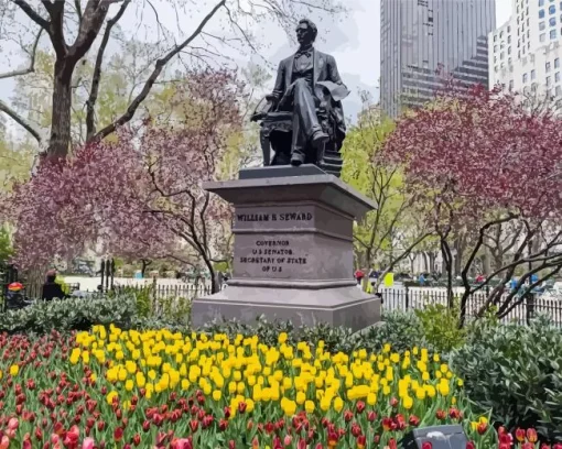 Madison Square Park Diamond Painting