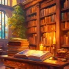 Magic Library Diamond Painting