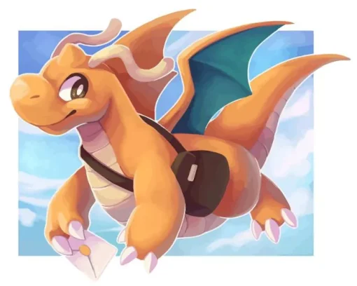 Mailman Dragonite Diamond Painting