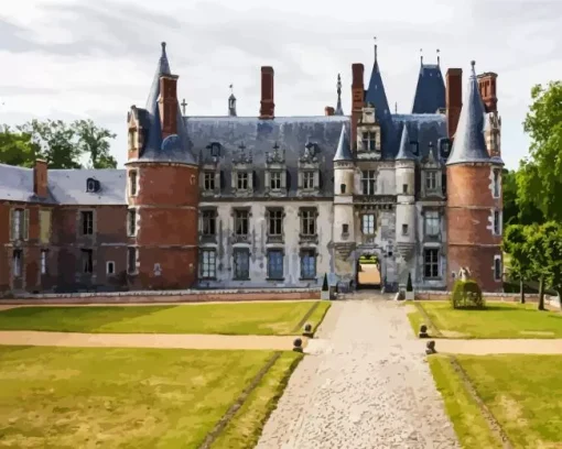 Maintenon Castle Diamond Painting