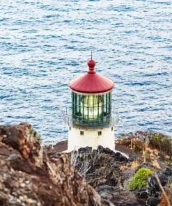 Makapuu Point Lighthouse Trail Diamond Painting