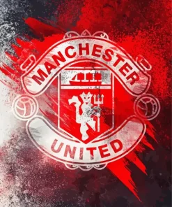 Man United Logo Diamond Painting