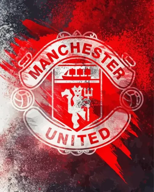 Man United Logo Diamond Painting