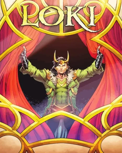 Marvel Loki Laufeyson Diamond Painting