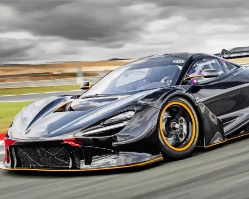 Mclaren 720 GTR Diamond Painting