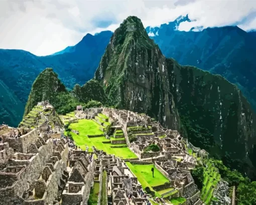 Peru Machu Picchu Diamond Painting