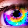 Rainbow Eye Diamond Painting