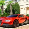 Red Bugatti Veyron Diamond Painting