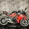 Red Kawasaki Motorcycle Diamond Painting