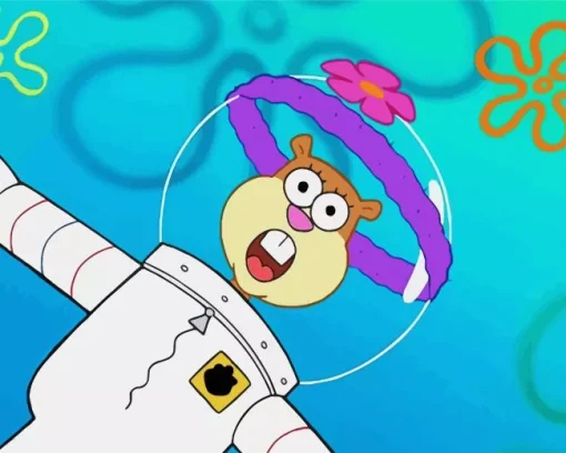 Sandy Cheeks Diamond Painting