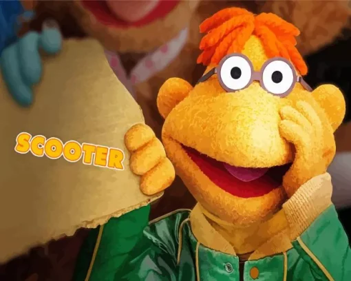 Scooter Muppet Diamond Painting