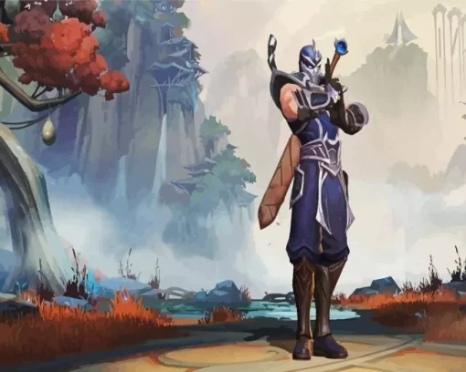 Shen League Of Legends Diamond Painting