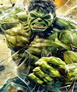 Super Hero Hulk Art Diamond Painting