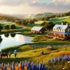 Texas Countryside Diamond Painting
